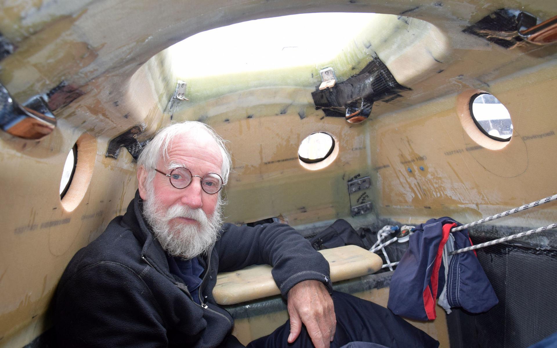 –Jag älskar att vistas i och segla den här båten, säger konstruktören Sven Yrvind.