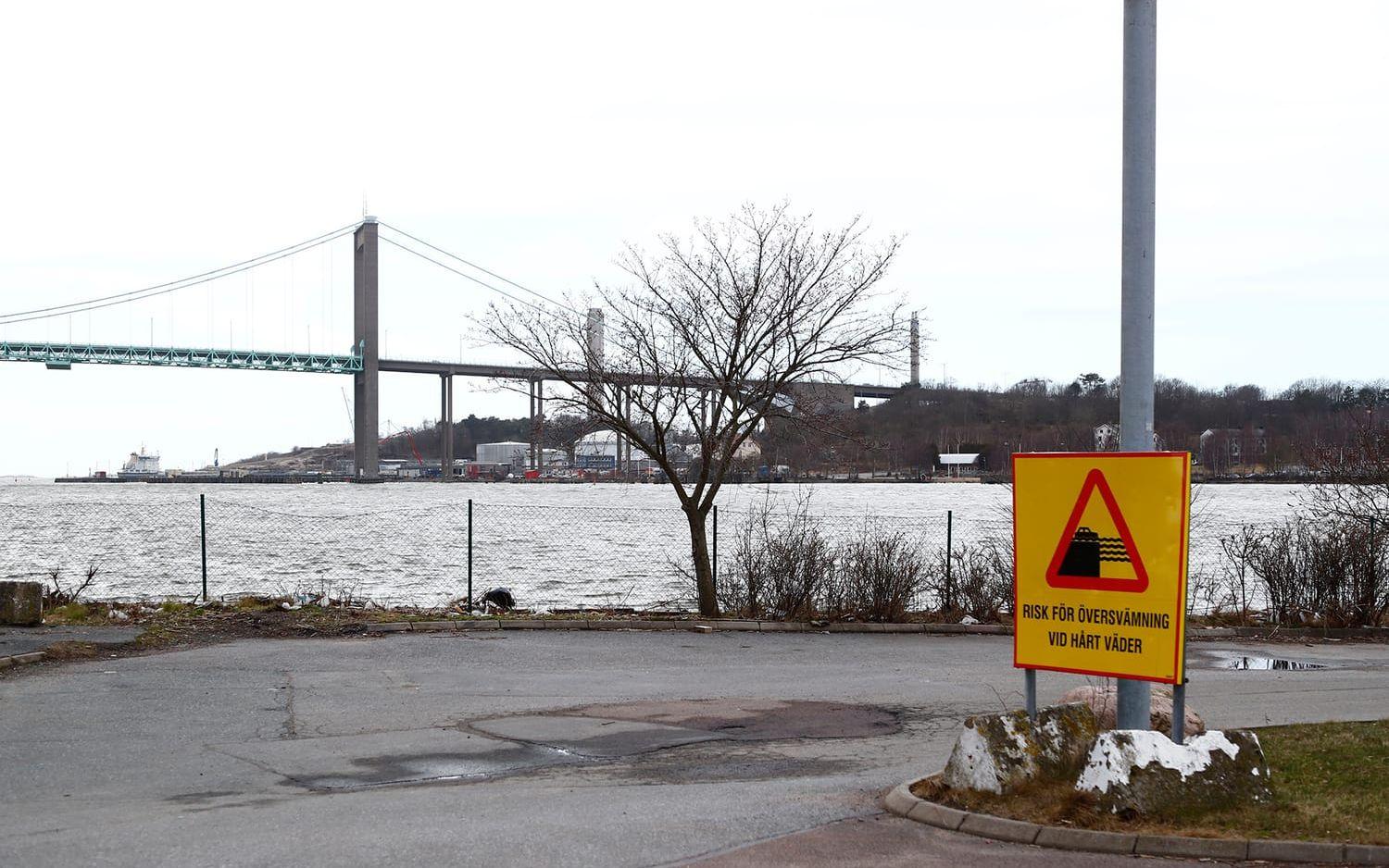 En död man hittades i vattnet vid Tysklandsterminalen i Göteborg på onsdagen. FOTO: Thomas Johansson