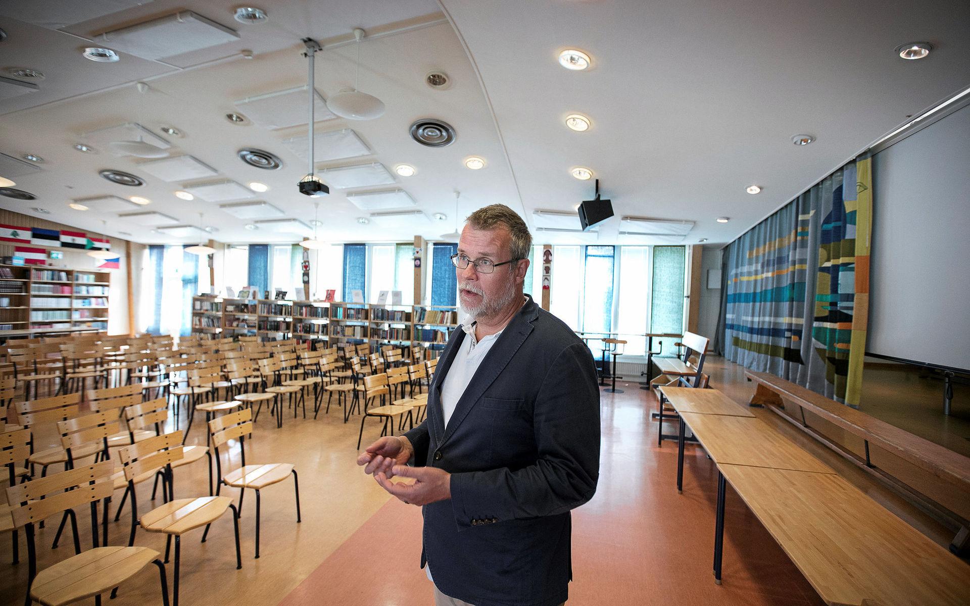 På Ramnerödsskolan ser rektor Björn Nilsson att siffrorna börjar jämna ut sig.