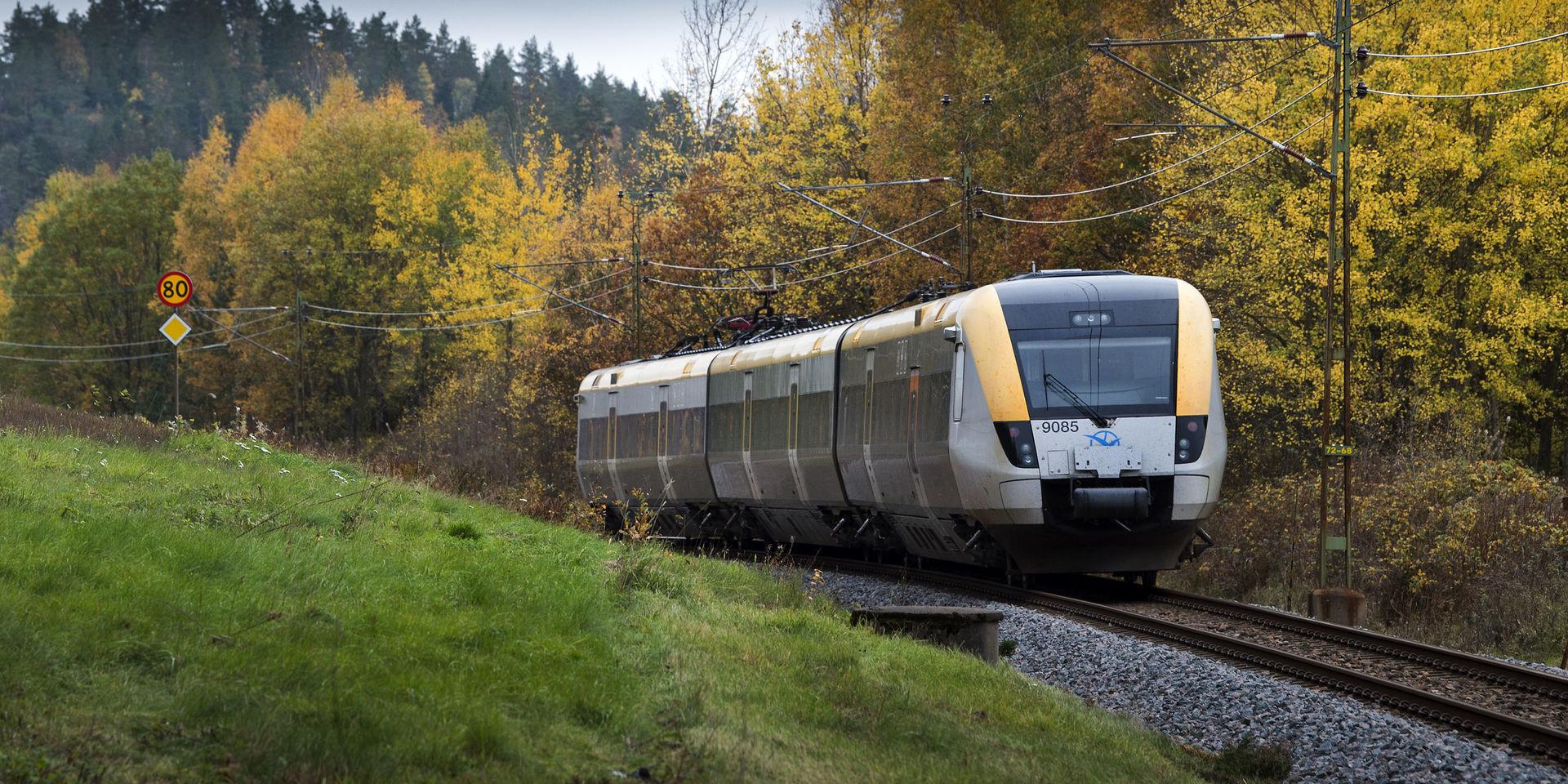 På måndag den 22 oktober blir det störningar i tågtrafiken.