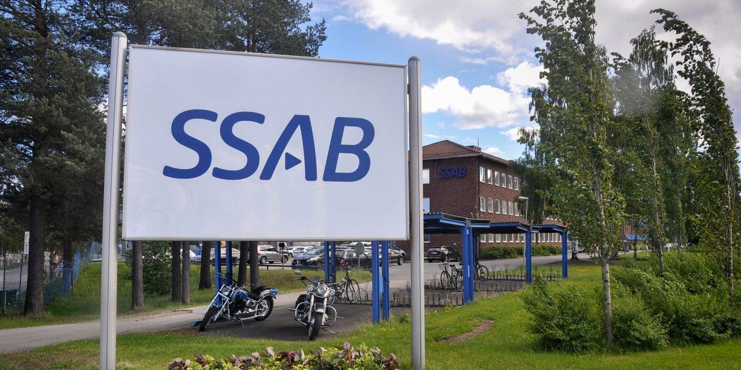 Ståljätten SSAB:s anläggning i Luleå. Arkivbild.