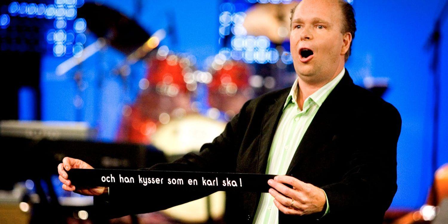 Arkivbild. Lasse Kronér vid en tidigare inspelning av Doobidoo i Kanalhuset i Göteborg.