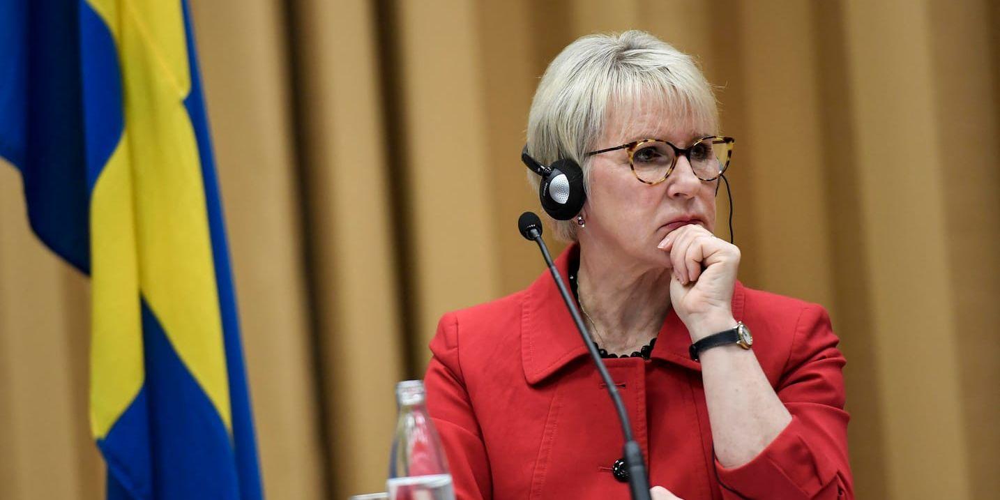 Utrikesminister Margot Wallström har KU-anmälts för uttalanden om brexit. Arkivbild.