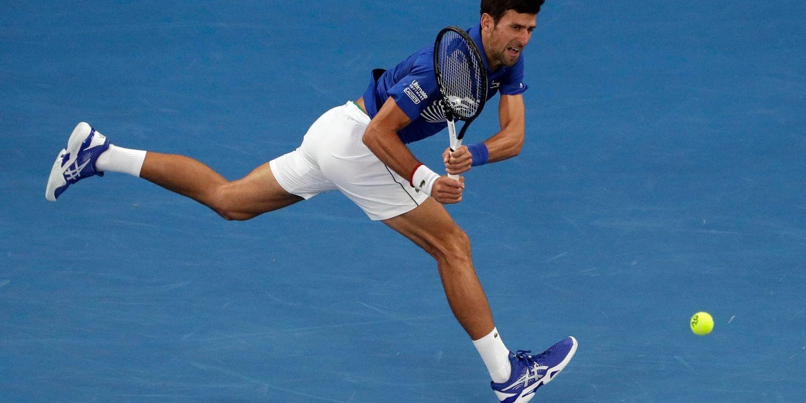 Novak Djokovic var överlägsen i Australian Open-finalen.