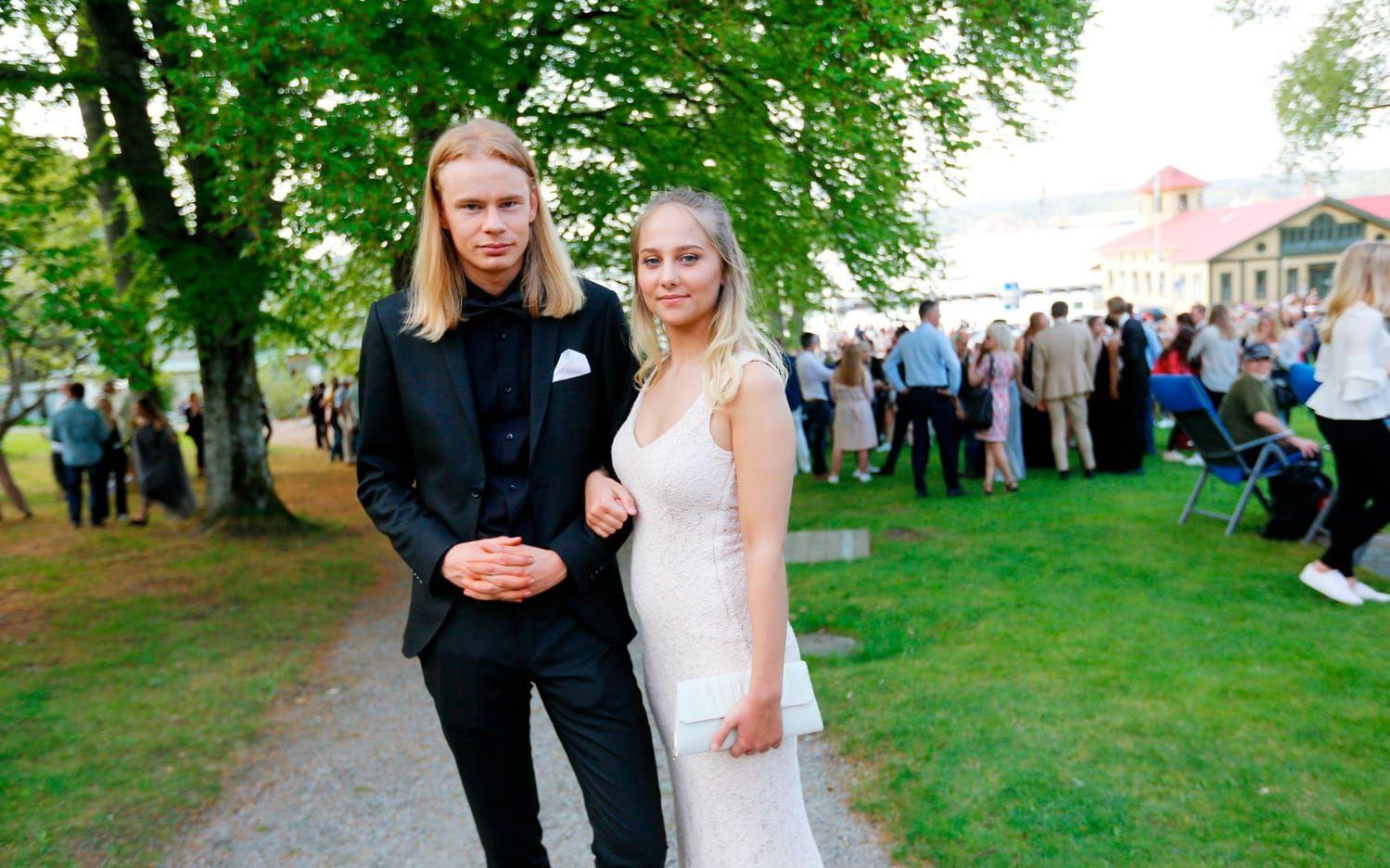 Filip Olsson och Nadja Hällgren.