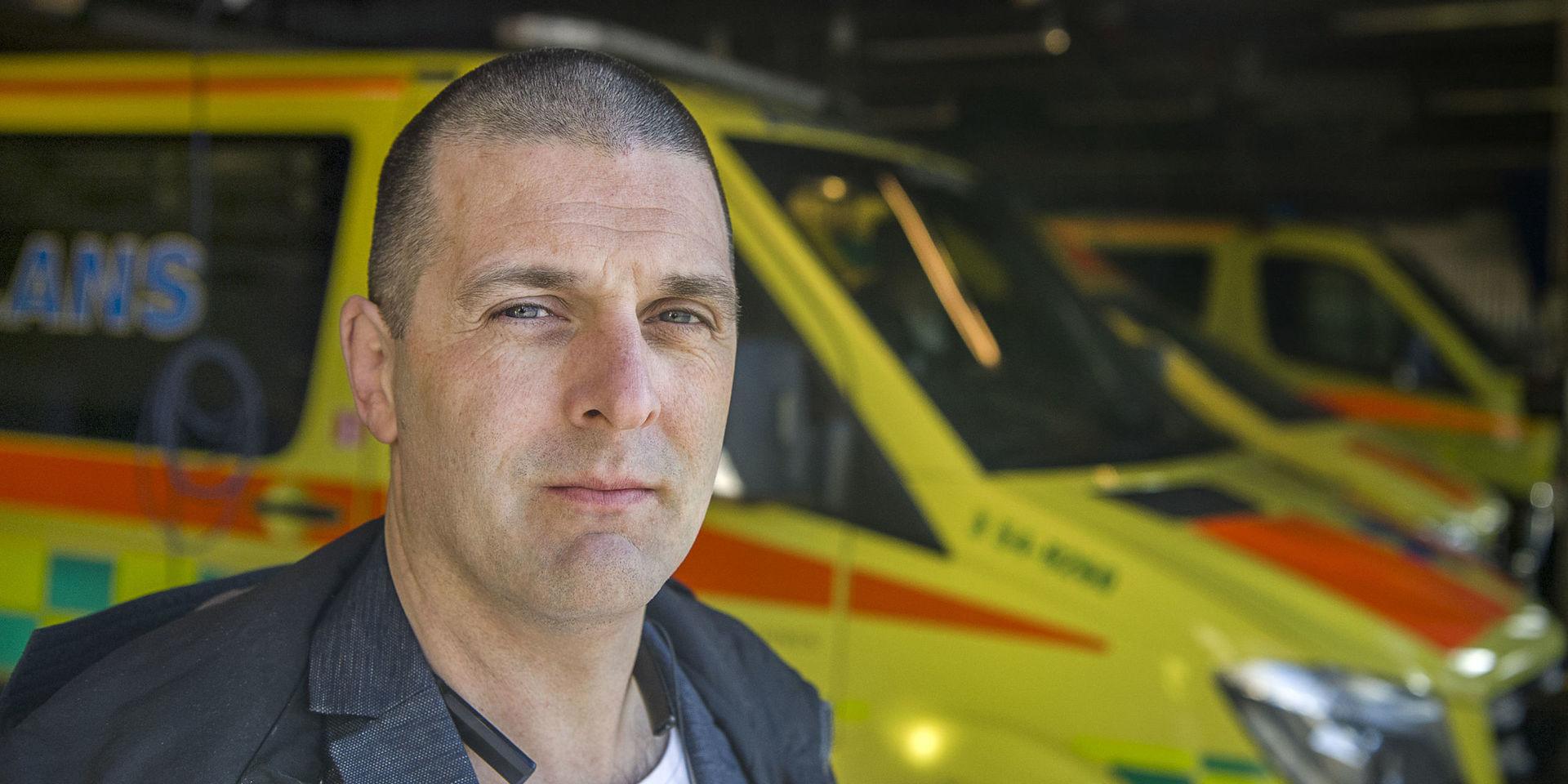 Björn Kalin, verksamhetschef på ambulansverksamheten 