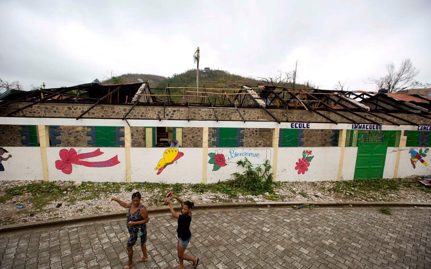 Förödelsen på Haiti. Bild: AP Photo