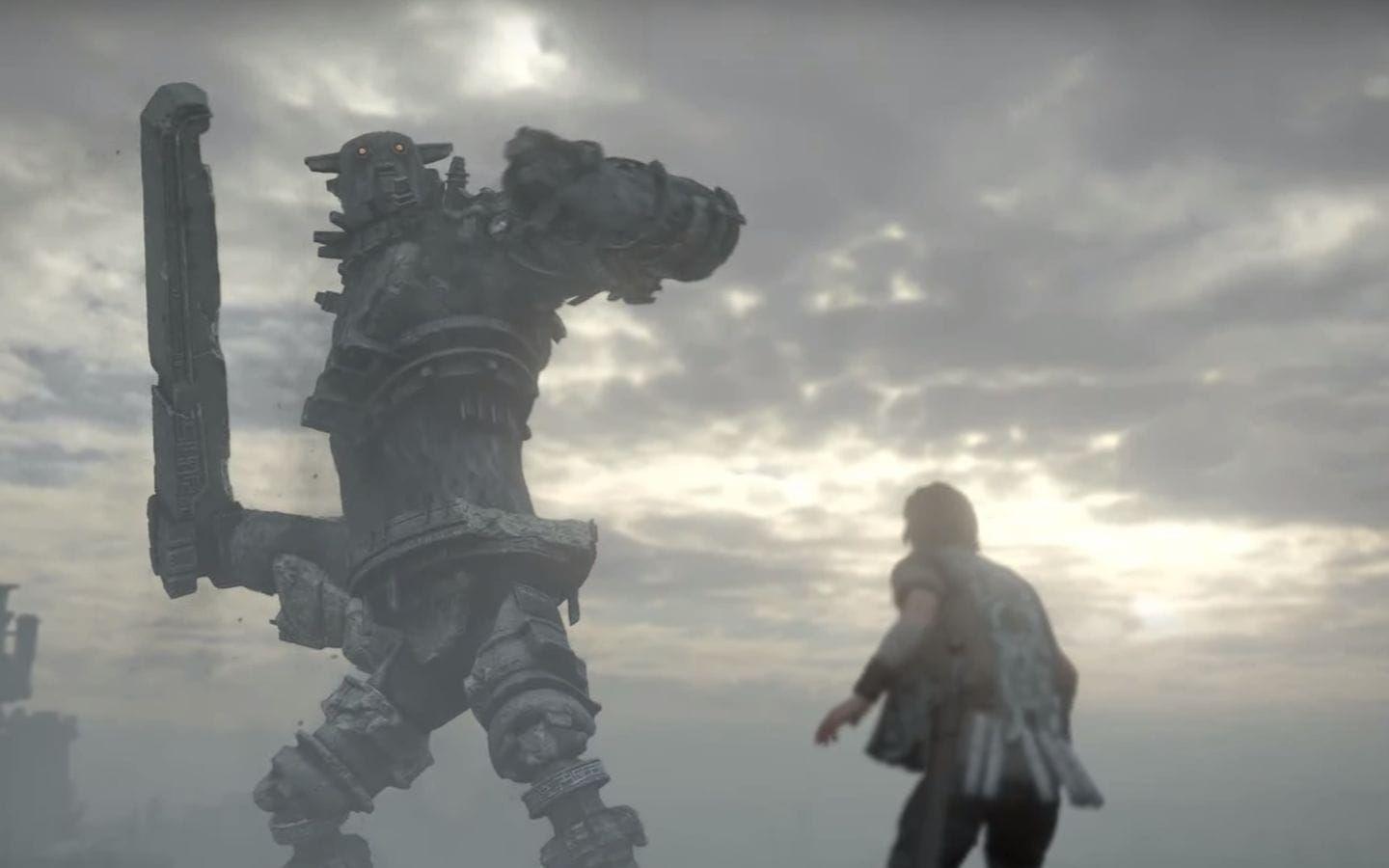Kultförklarade Playstation 2-spelet "Shadow of the Colossus" får nästa år en upphottad version till Playstation 4. Bild: Sony