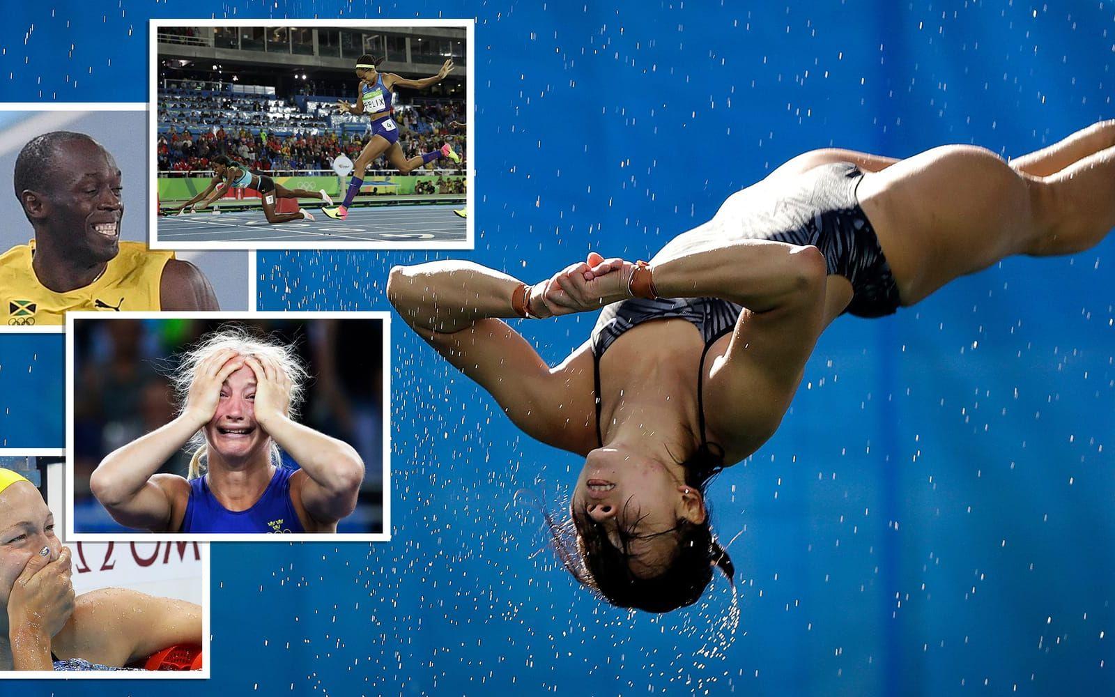 Bläddra vidare och se de 50 bästa bilderna från OS i Rio. Foto: TT/Bildbyrån