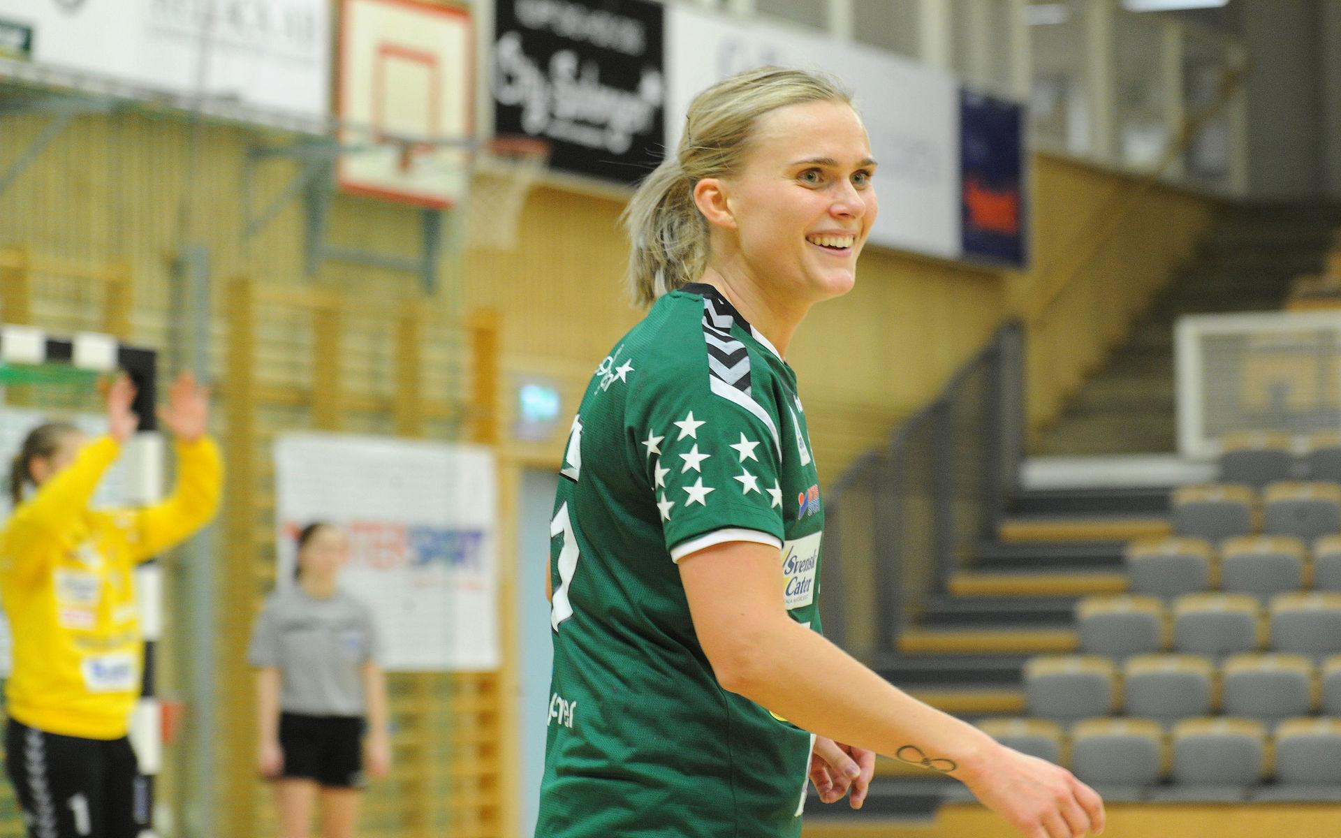 Sarah Börjesson blev bästa Kroppsmålskytt mot Country, men var ändå inte helt nöjd efter storsegern.