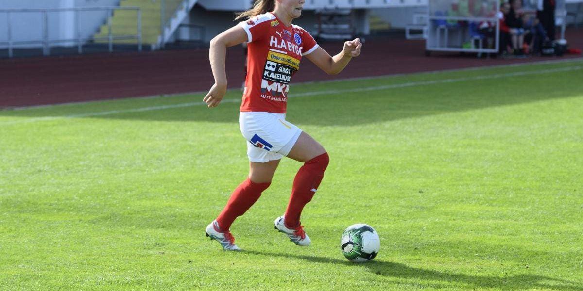 Förlust. Vilma Odengard och Rössö föll borta mot Ämtervik med 1–0.