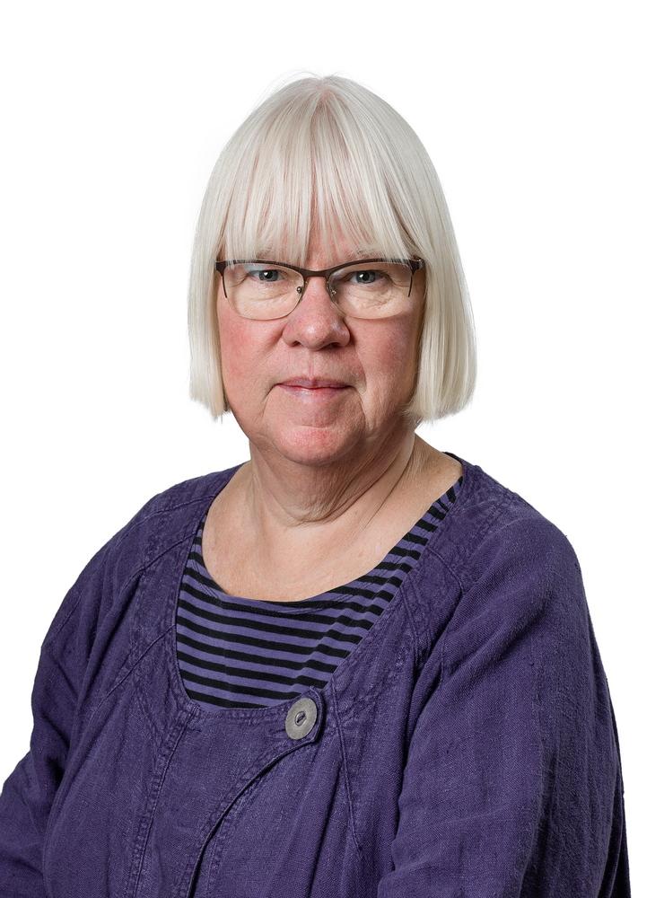 Eva Olofsson (V), regionråd och gruppledare.