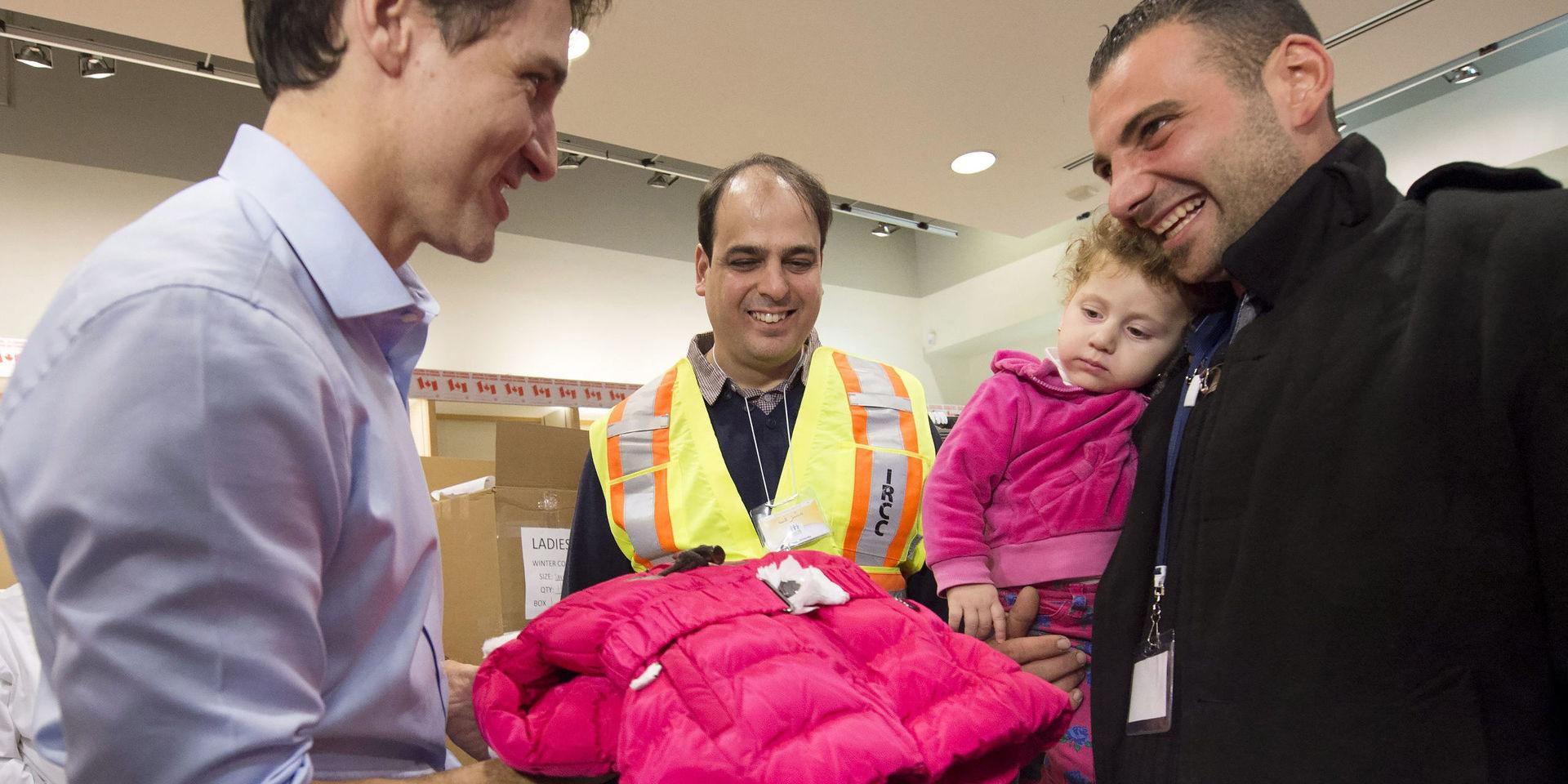 Premiärminister Justin Trudeau välkomnar syriska flyktingar - men Kanada har en hårt reglerad migrationspolitik.