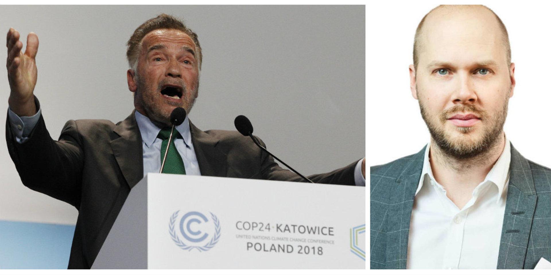 Arnold Schwarzenegger talade på klimatmötet. Men lyssnar allmänheten?