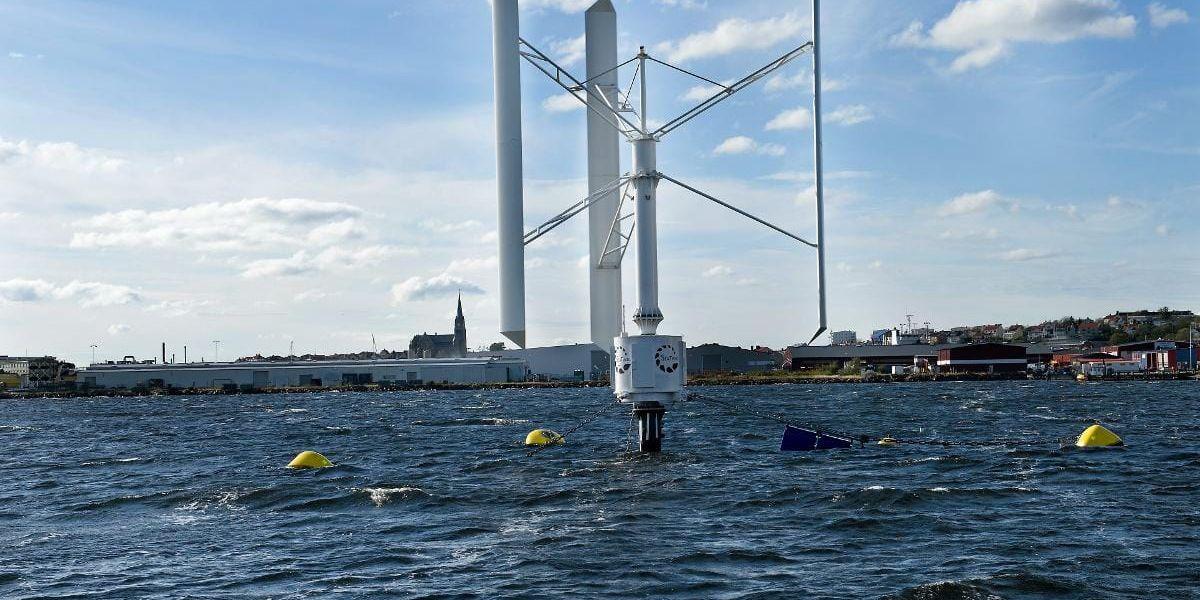 Fler i framtiden? Det pågår tester med havsbaserad vindkraft i Lysekil sedan ett par år. (Arkivbild)