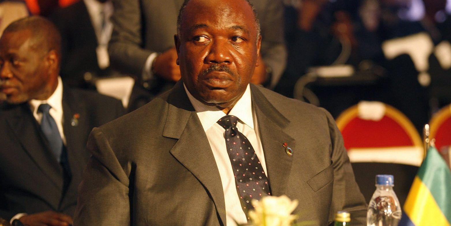 President Ali Bongo befinner sig utomlands efter att han drabbades av en stroke i höstas. Arkivbild.
