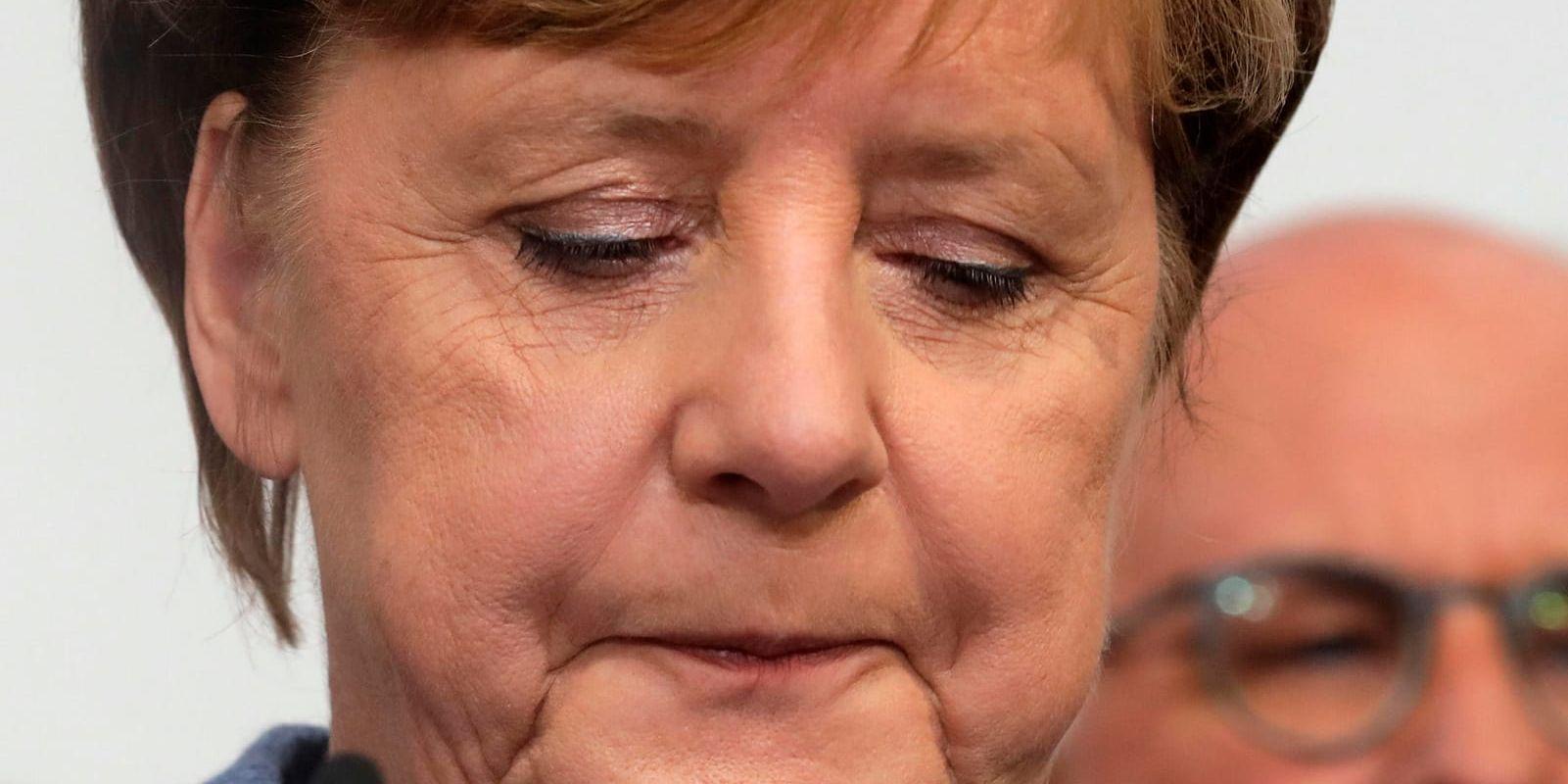 Merkel sitter säkert – men har en del att grubbla på.
