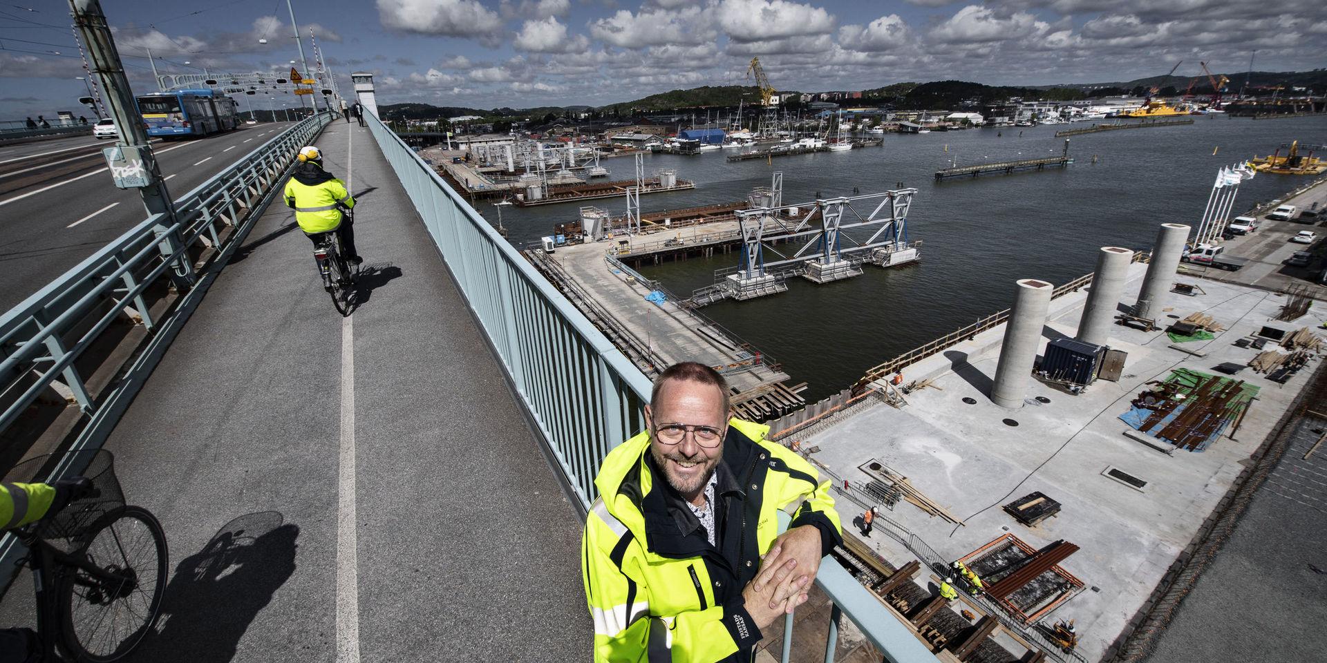 Carl-Anton Holmgren, projektchef för Hisingsbron