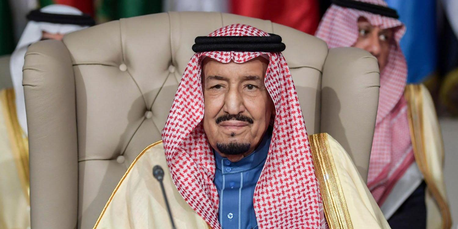 Saudiarabiens kung Salman bjuder in ledare från arabvärlden till ett krismöte. Arkivbild.