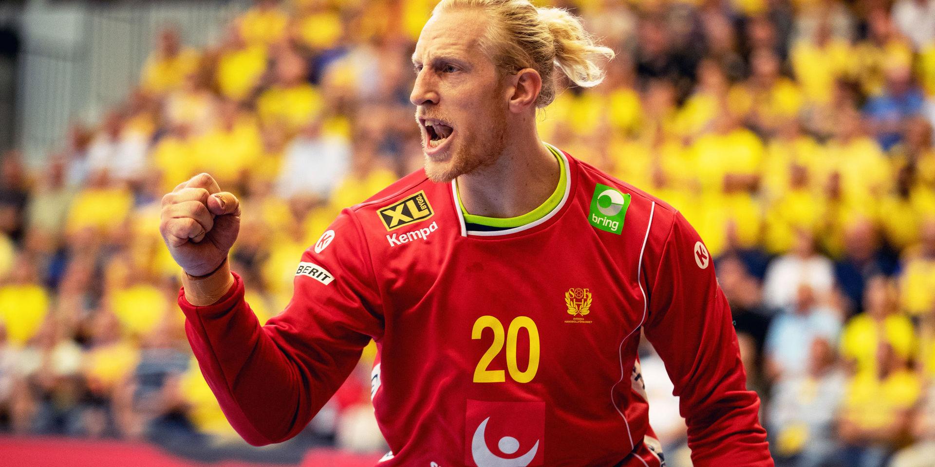 Storspelade. Den förre Kroppsmålvakten Mikael Appelgren svarade för en fin insats i Sveriges mål.