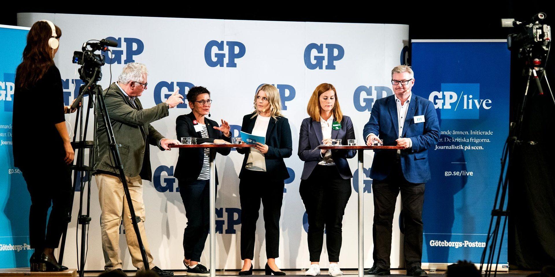 Valdebatt i augusti – en av många direktsändningar på GP.se i år.