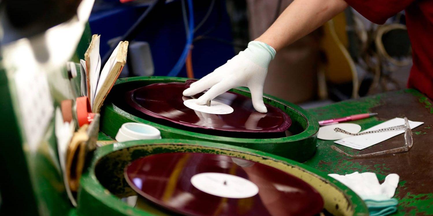 Sony har börjat anställa äldre ingenjörer med vinylkunskap. Arkivbild.