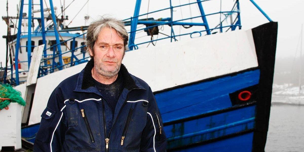 Upprörd. Fiskaren Robert Olsson avfärdar Naturskyddsföreningens krav.
