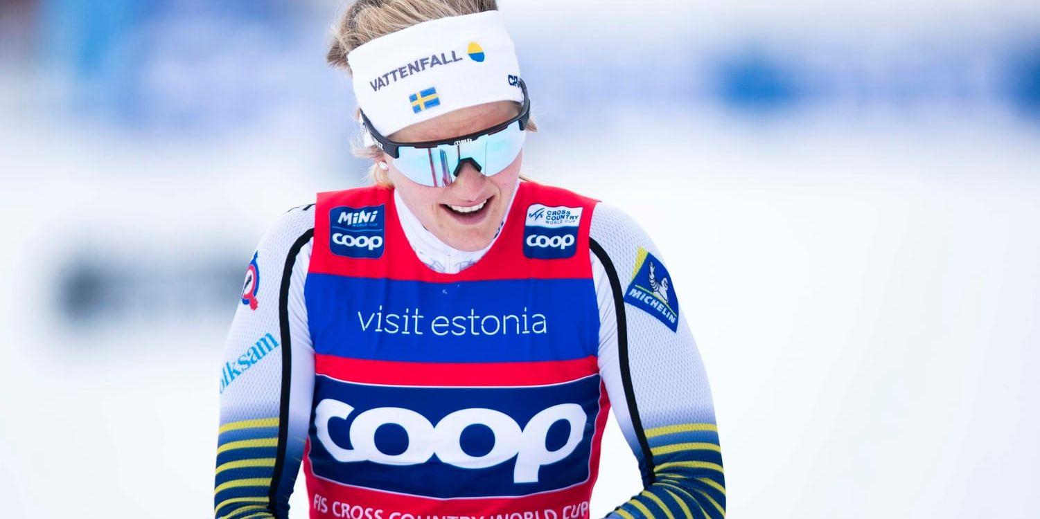 Stina Nilsson går en kamp mot klockan inför VM. Arkivbild.