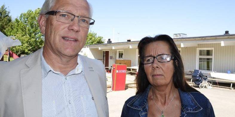 De två Socialdemokraterna Hans Stevander och Kerstin Gadde kräver att Bagarevägens förskola i Henån stängs omedelbart med tanke på alla mögelskador i fastigheten. Men den uppfattningen har inte övriga ledamöter i miljö och byggnadsnämnden.