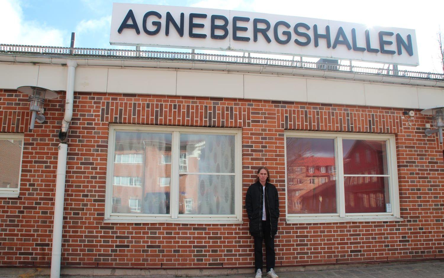 Taggad. Spelningen i Agnebergshallen den 8 april är den viktigaste på hela turnén för Thomas Stenström.