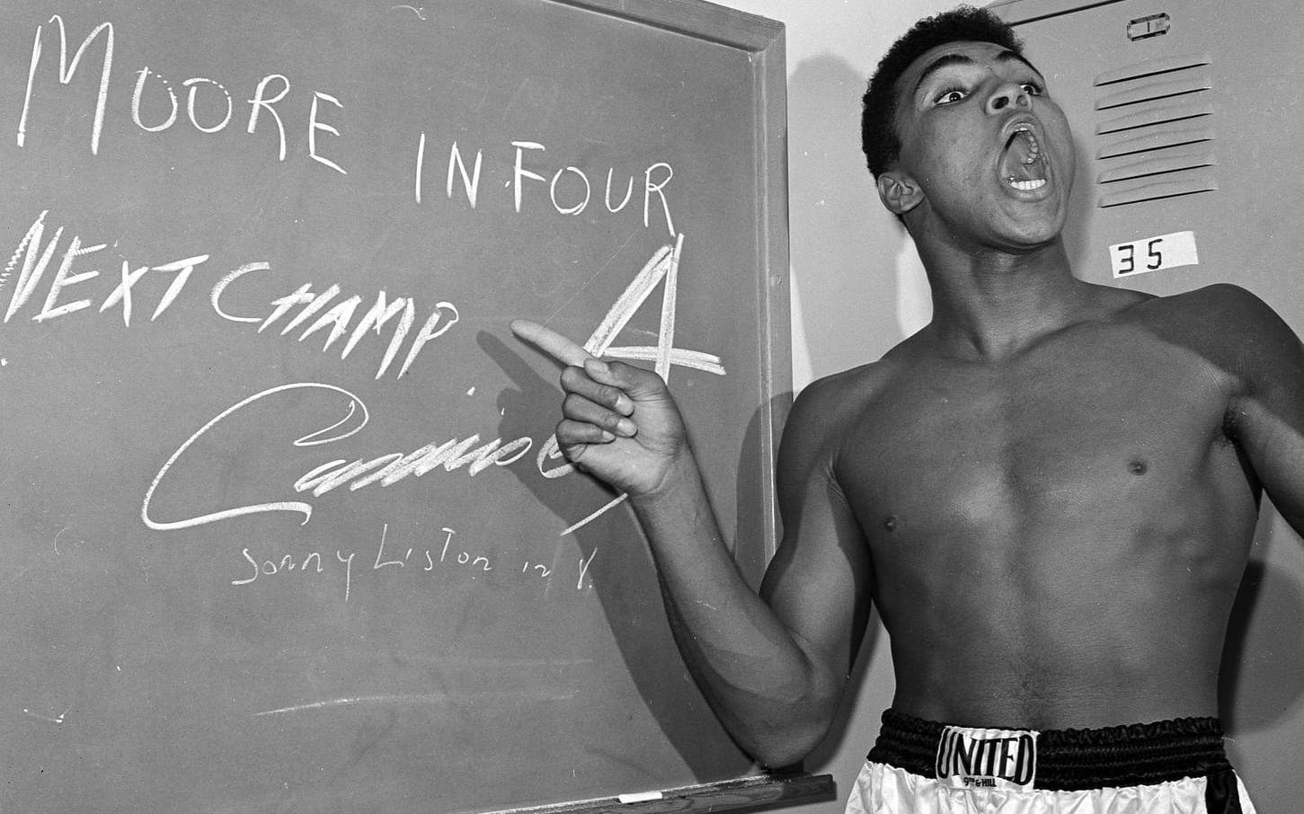 Muhammad Ali är en av idrottens största. Boxningslegenden avled tidigare i år. Foto: TT