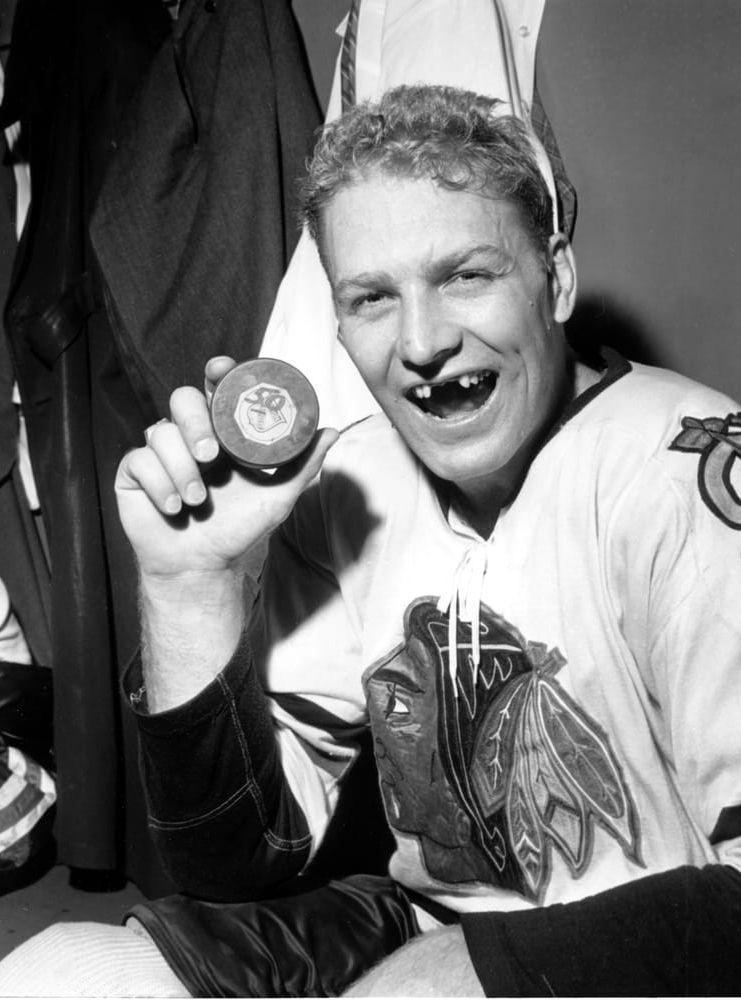 Bobby Hull är en av ishockeyn största. Målmaskinen hade en lång och enormt framgångsrik karriär i NHL. Foto: TT
