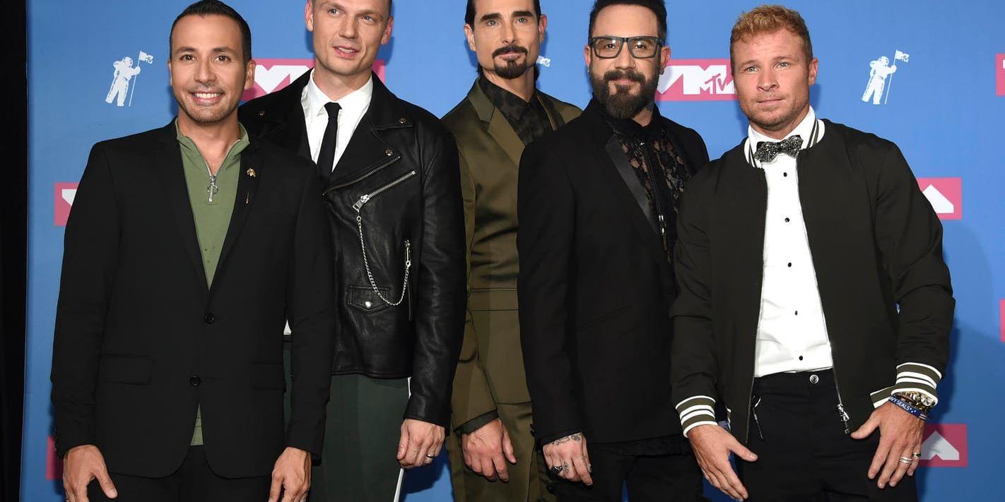 Backstreet Boys kommer till Sverige näsa år. Arkivbild.