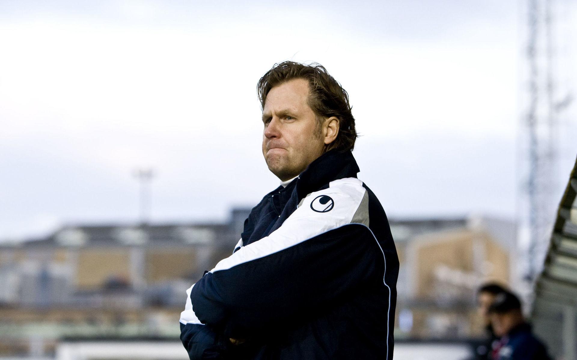 Janne Carlsson tränade Örgryte i superettan 2008.
