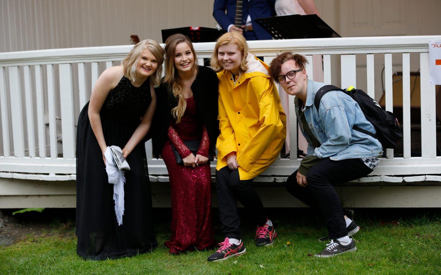 Elina Back, Jessica Johansson, Hanna Konnebäck och Ollie Albinsson.