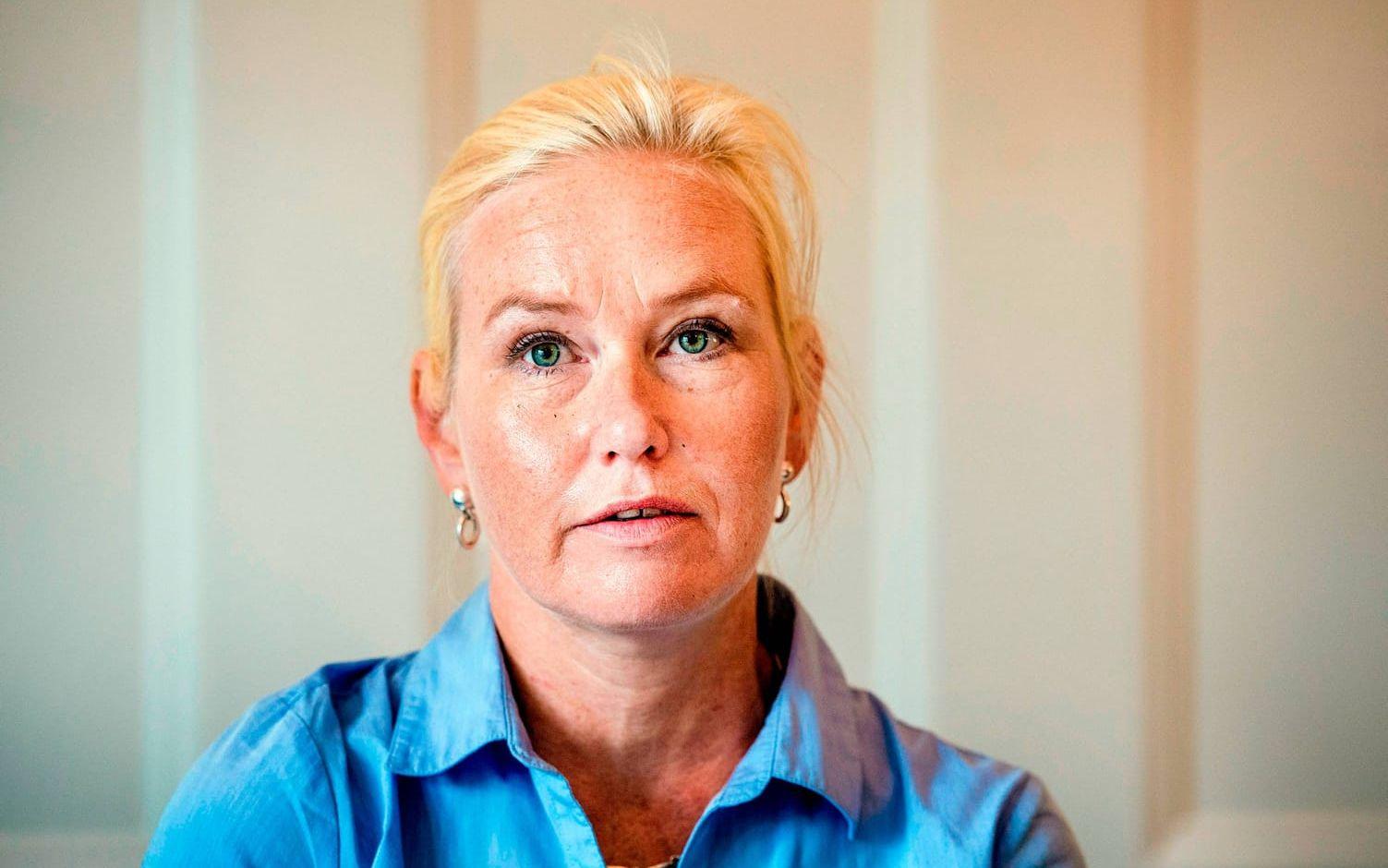 Anna Johansson (S), infrastrukturminister. Bild: Marcus Eriksson/TT.