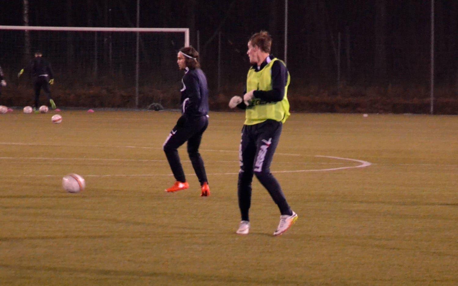 Patrik Wallin Filip Karlin från IFK Uddevalla gjorde sin första träning med Ljungskile.är ny från IFK Luleå och Aleksandar Kitic är assisterande tränare till Glenn Ståhl kommande säsong.