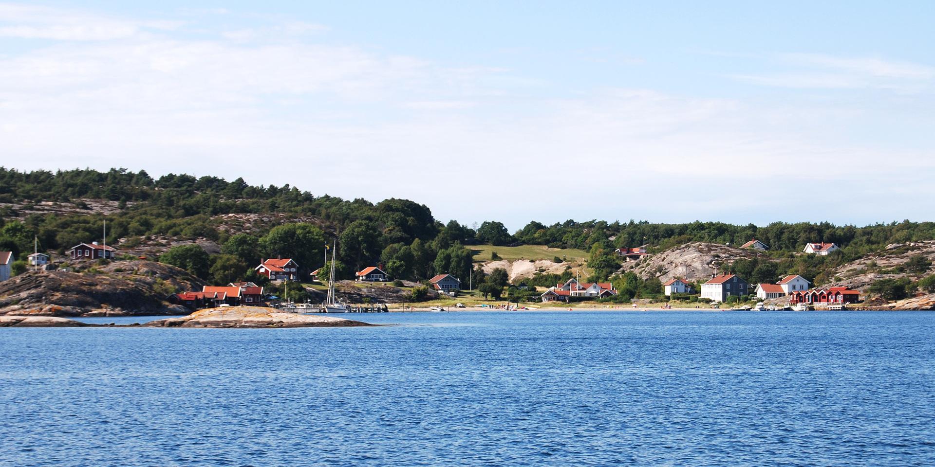 Skärgård strandskydd Bohuslän båtliv
