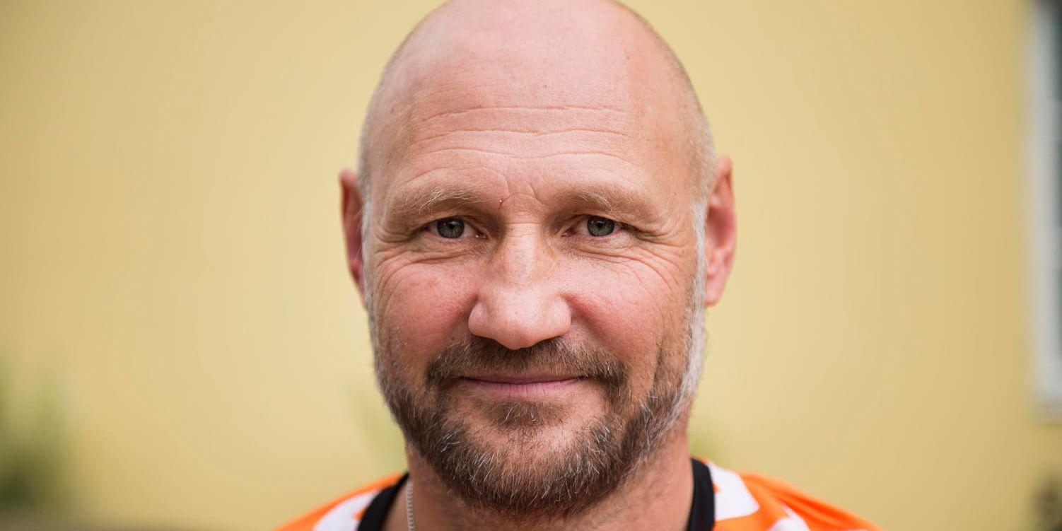 Ola Lindgren, tränare i IFK Kristianstad vid förra veckans upptaktsträff i Malmö. Arkivbild.