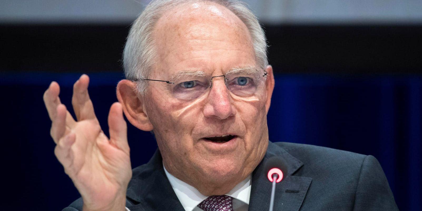 Wolfgang Schäuble. Arkivbild.