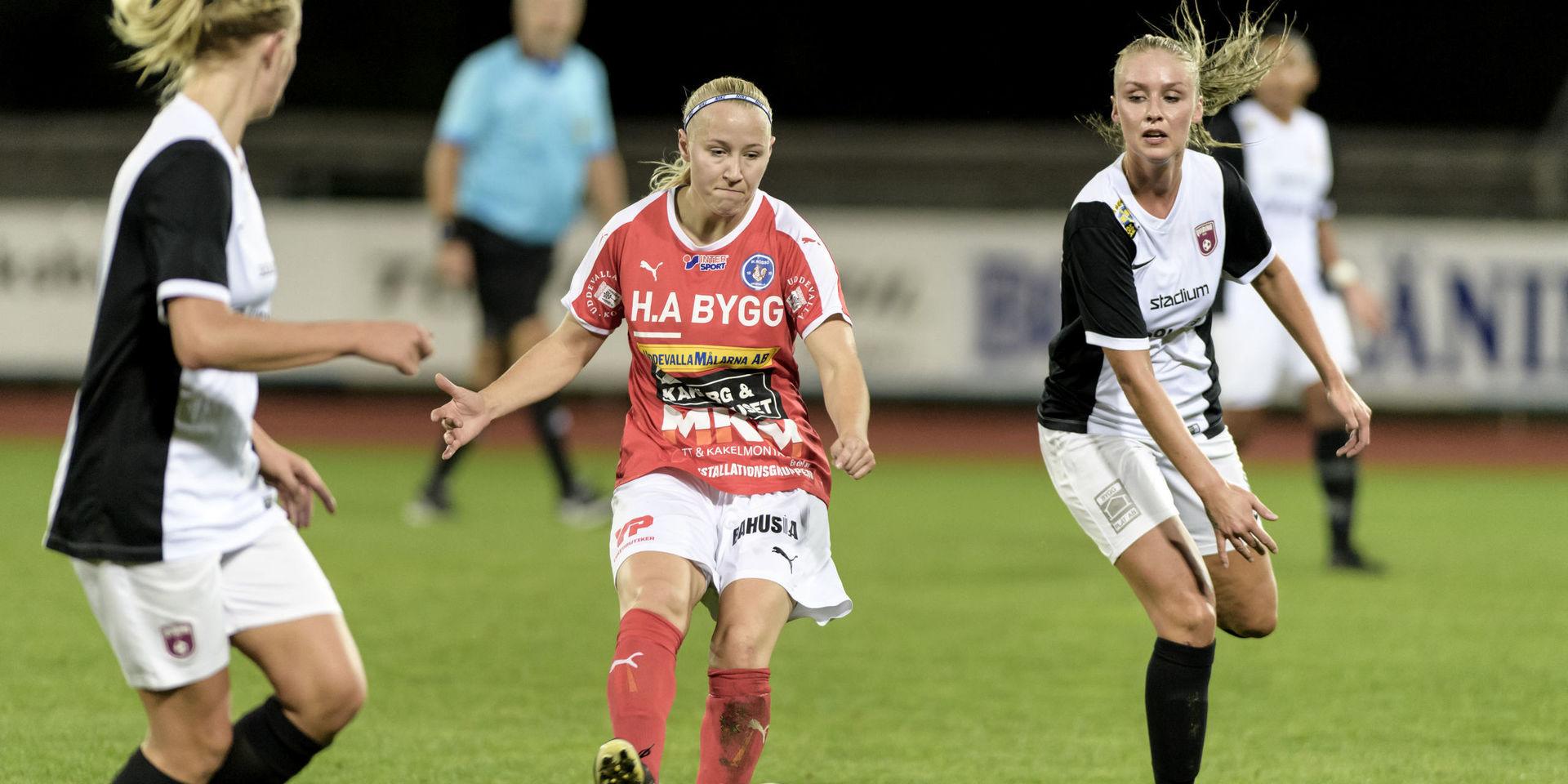 Förra säsongen var Linnea Gustafsson och Malin Skoglund de enda som startade samtliga seriematcher för Rössö. Totalt 22 stycken. 