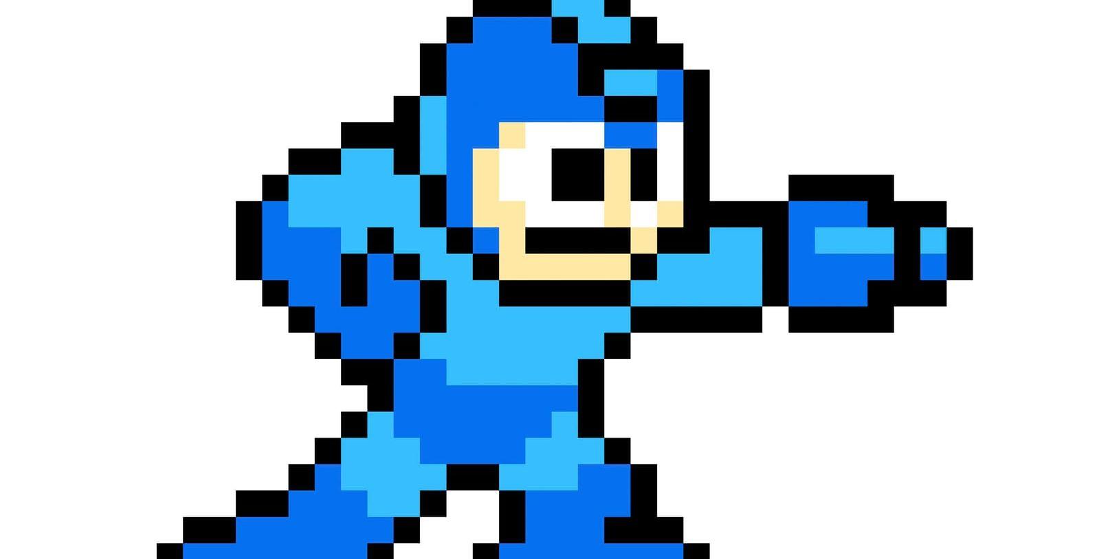 Spelfiguren Megaman.