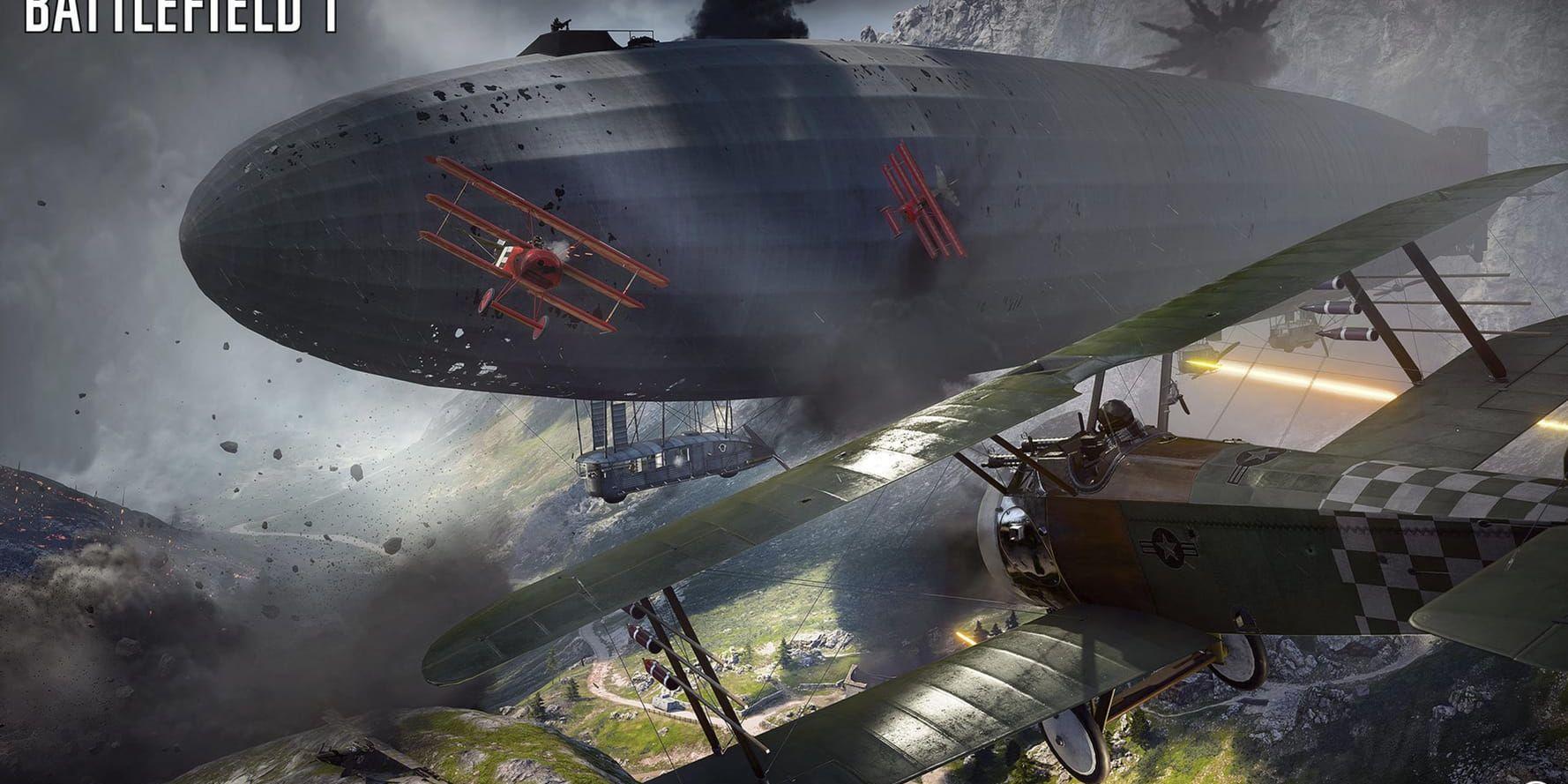 "Battlefield 1" har gått bra i år, bättre än utvecklaren Dices nya spel "Star wars: Battlefront II". Arkivbild.