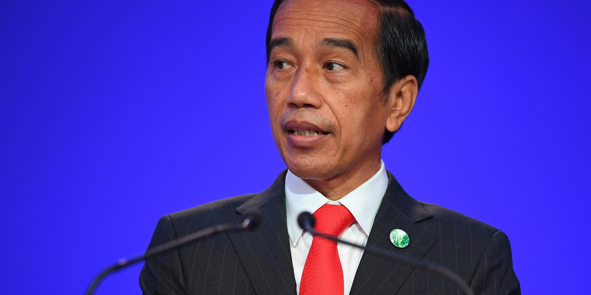 Indonesiens president Joko Widodo motsätter sig spöstraff. Arkivbild.