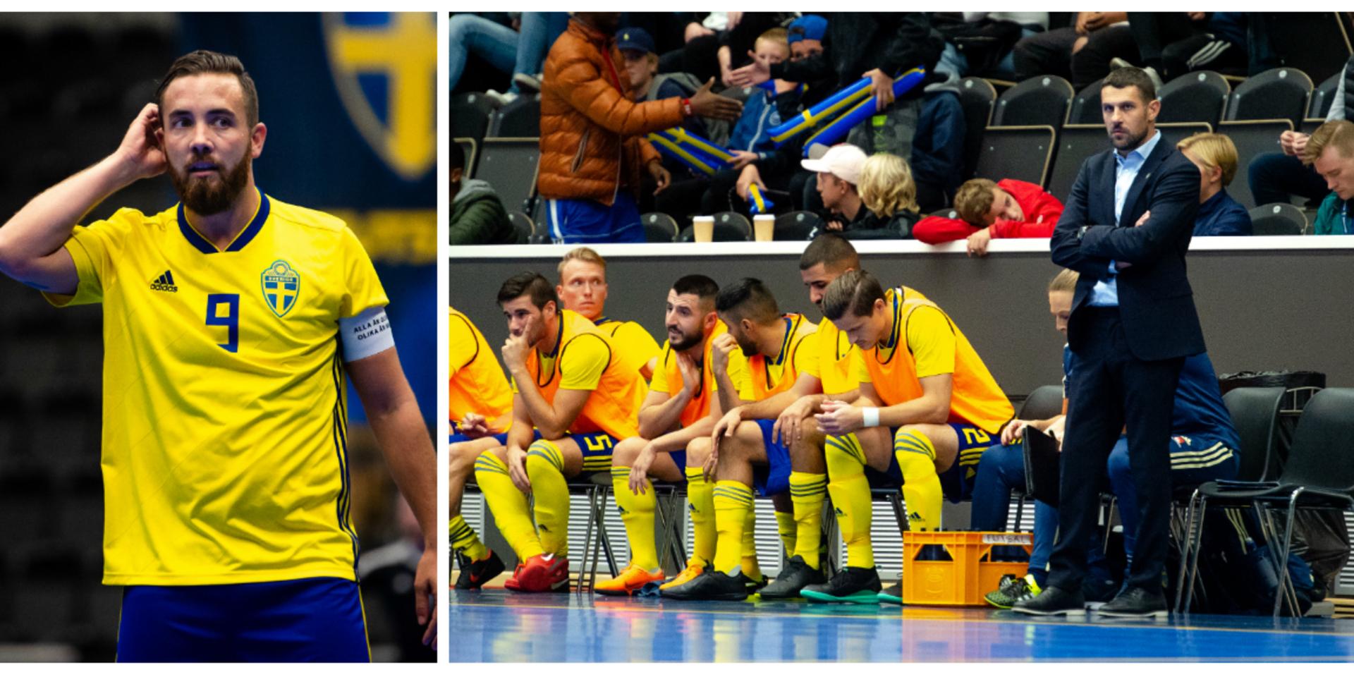 Nöjd. Skadade svenske landslagskaptenen, IFK Uddevallas Kristian Legiec var, liksom förbundskaptenen Matija Dulvat (t.h.),  nöjd med andraplatsen i Nordic cup.