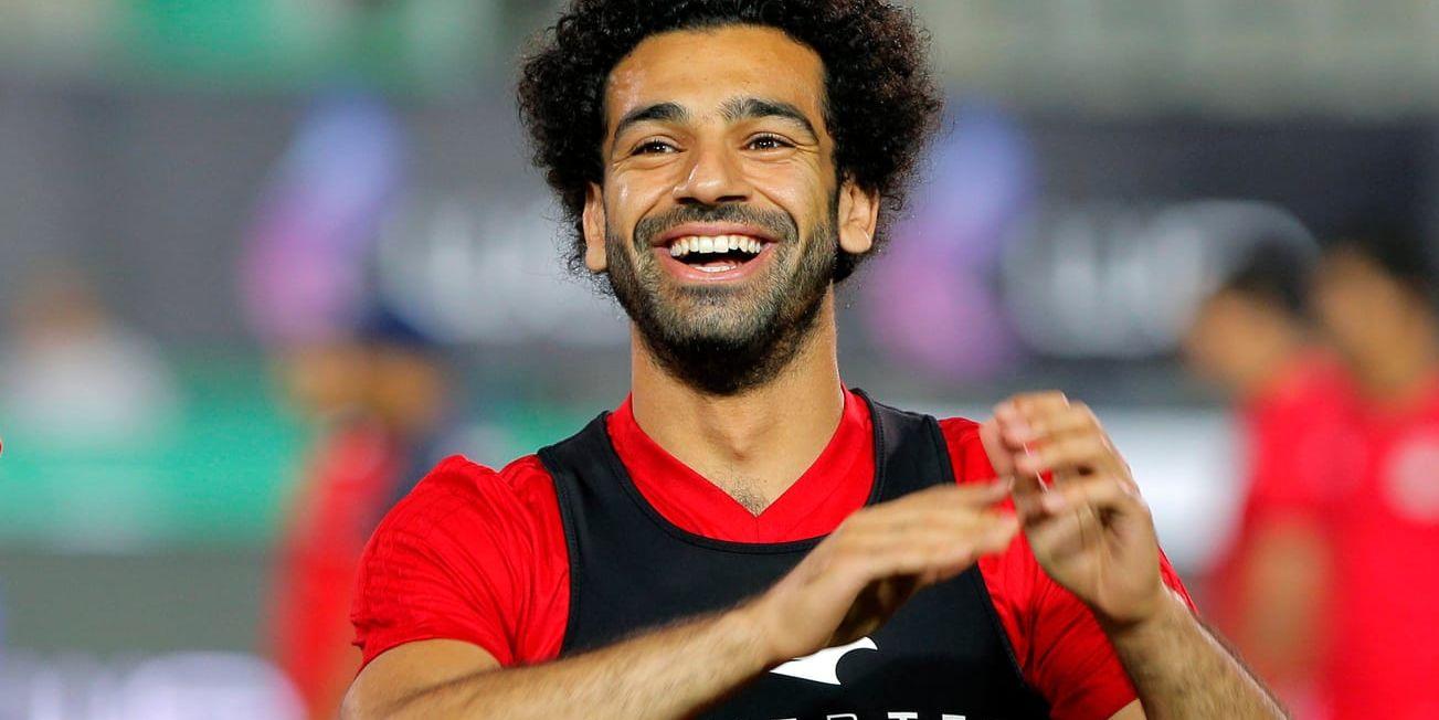 Mohamed Salah. Arkivbild