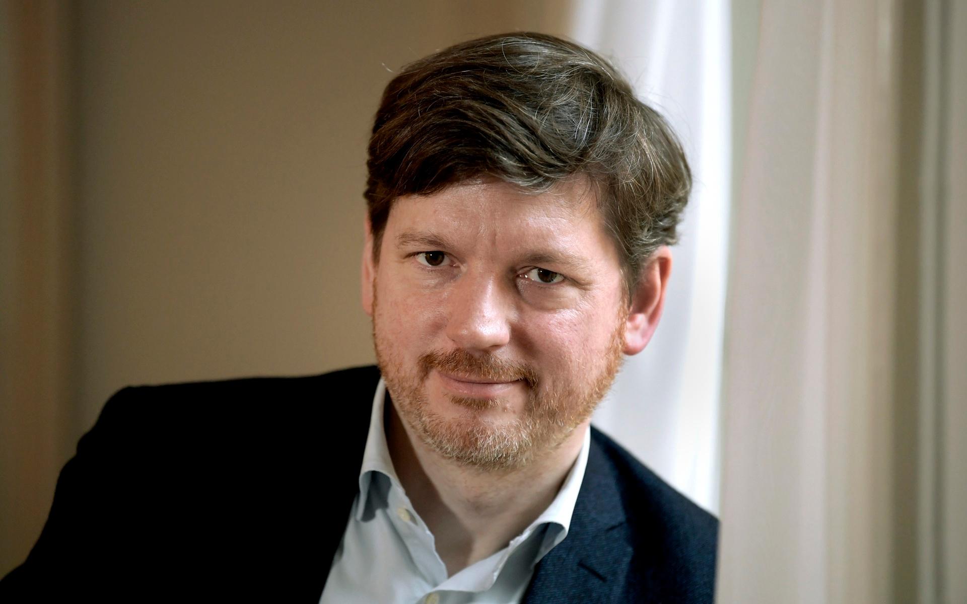 Martin Ådahl blir ny ekonomiskpolitisk talesperson för Centern efter Emil Källström som lämnar riksdagen. Arkivbild.