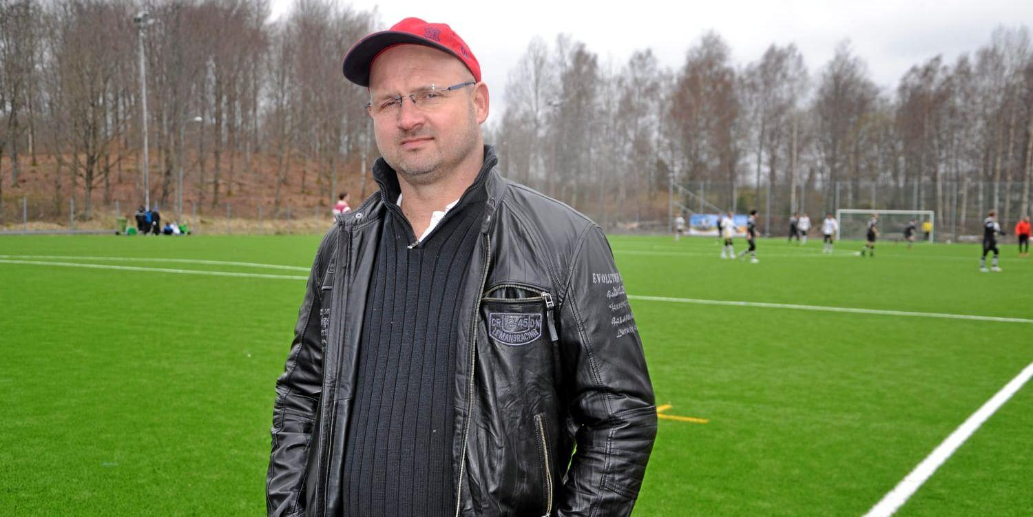 Henrik Svensson, ordförande för Svarteborgs FK ser fram emot att inleda integrationssamarbete mellan kommunen och föreningen.