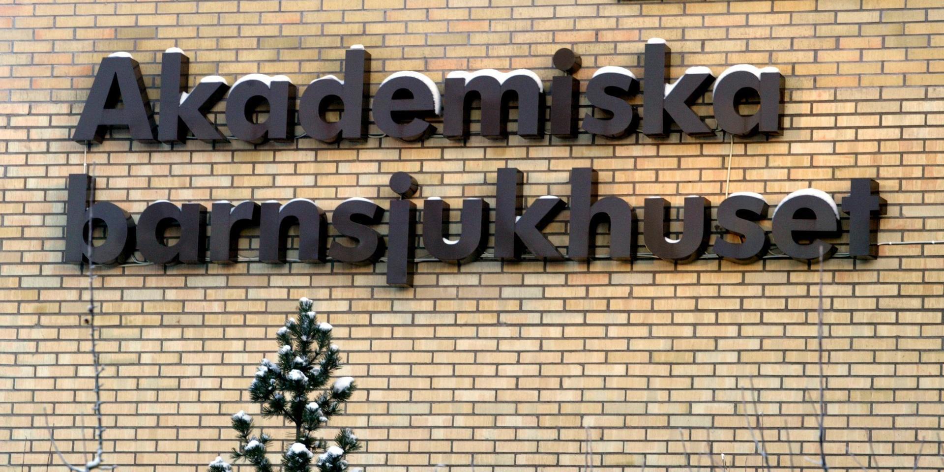 Akademiska barnsjukhuset i Uppsala har polisanmält en morfinstöld. Arkivbild.