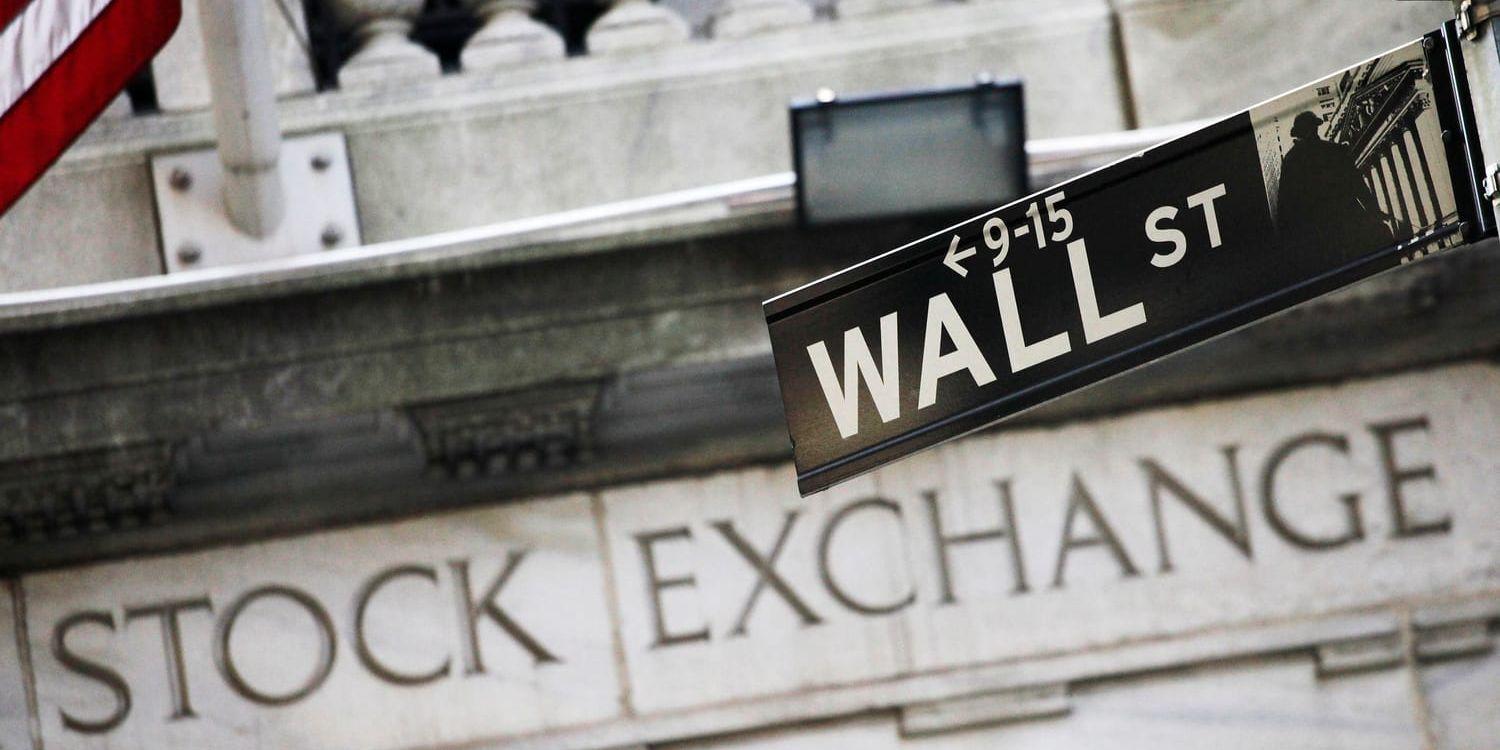 Börserna i New York föll kraftigt på tisdagen. Arkivbild.